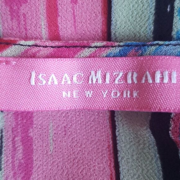 Isaac Mizrahi Kamilian Striped Top - Picture 5 of 5